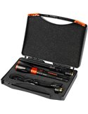 Linterns kit 3 en 1, linterna, luz de inspección y luz cuello de cisne LEDinspect, 160/450/500Lm, USB C
