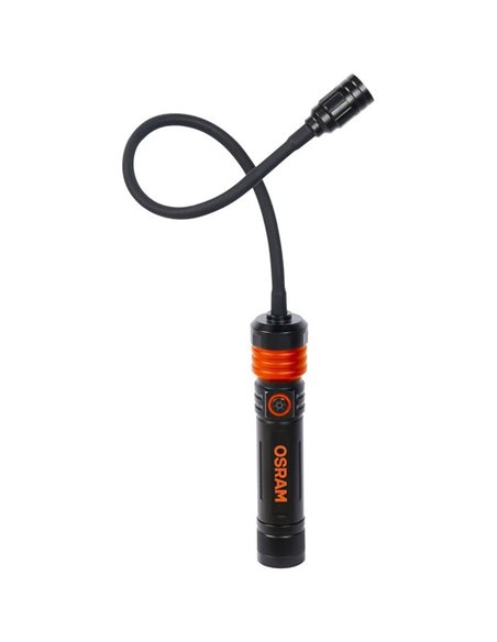 Kit de lanterna 3 em 1, luz de inspeção e luz de pescoço de ganso LEDinspect, 160/450/500 lm, USB C