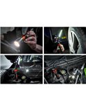 Linterns kit 3 en 1, linterna, luz de inspección y luz cuello de cisne LEDinspect, 160/450/500Lm, USB C