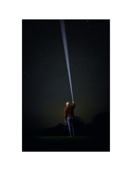 Lanterna LEDinspect PRO TORCH com zoom de 500 lm ergonômica premium, potente e durável