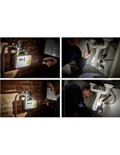 Lanterna profissional LEDinspect PRO TORCH de 800 lm, potente, 5 modos de iluminação, IP44 2