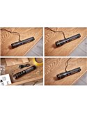 Linterna profesional potente LEDinspect PRO TORCH 800Lm, 5 modos de luz, IP44