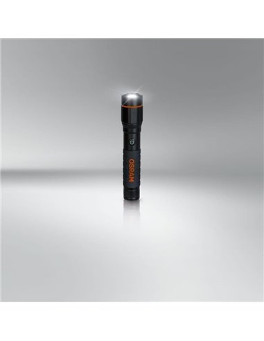 Lanterna profissional LEDinspect PRO TORCH de 800 lm, potente, 5 modos de iluminação, IP44