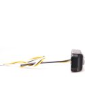 Barra LED mini advertencia Ambar 5 Programas XA1 EMC R10 IP68 12V 24V W285