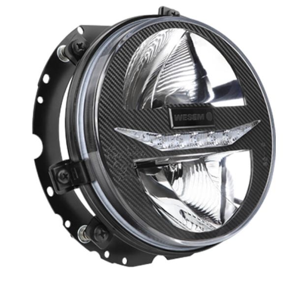 Faro principal LED Ø178mm 12/24V con DRL y posición – Compatible Mercedes G W460/W461/W463 y VW Golf I