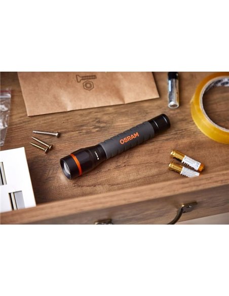 Lámapara de mano LEDinspect TORCH 350Lm ESSENTIAL, alto rendimiento IP44, 3 modos de luz