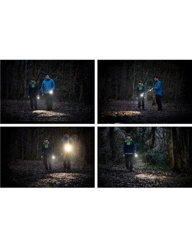Lámapara de mano LEDinspect TORCH 350Lm ESSENTIAL, alto rendimiento IP44, 3 modos de luz