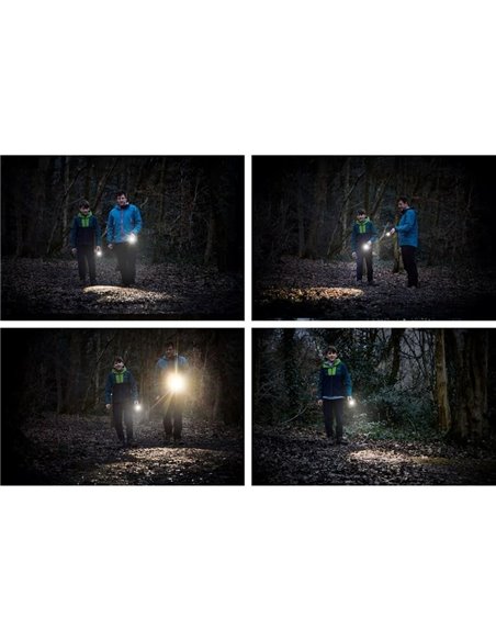 Lanterna portátil LEDinspect TORCH 350Lm ESSENTIAL, alto desempenho IP44, 3 modos de iluminação