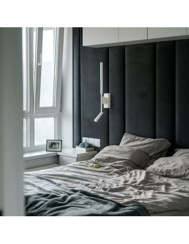 Aplique LED con lector blanco TORCH 6702 Mantra ambiente| LeonLeds