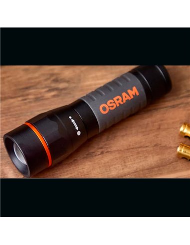 Kinterna LED compacta e potente LEDinspect TORCH 450Lm ESSENTIAL, IP44 3 modos de luz