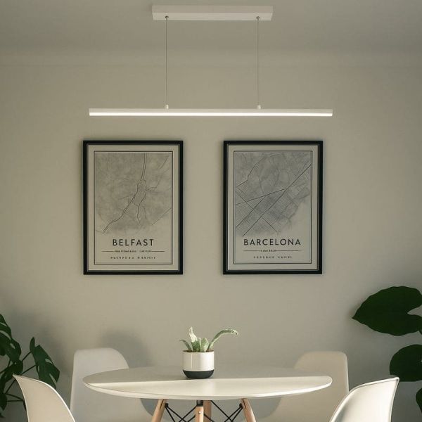 Lámpara de techo LED Torch Blanca