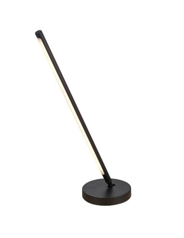 Lámpara de sobremesa LED 11W TORCH negra | LeonLeds
