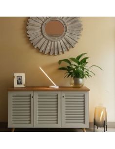 Luminária de mesa LED Mantra TORCH 11W, branca, 6737 | LeonLeds 2