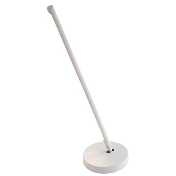 Lámpara de sobremesa LED TORCH 11W blanco 6737 Mantra| LeonLeds