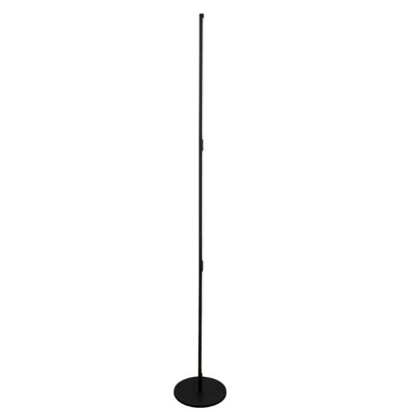 Lámpara de pie negra 25W TORCH 6736 Mantra | LeonLeds