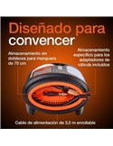 Inflador de neumáticos con luz LED TYREinflate 2130, manómetro digital con barra de progreso, 0-6,9 bar, 180W, + rápido, 3 adapt