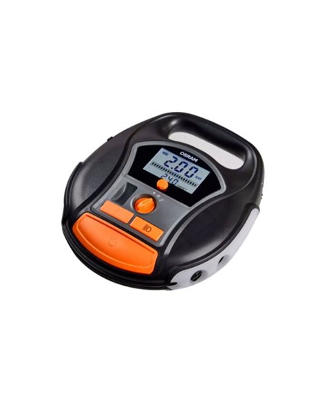 Compresor de neumáticos inalámbrico digital recargable y bomba de aire TYREinflate 6000, 0-5,5 bar, 180W, con luz LED