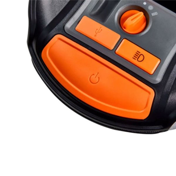 Compresor de neumáticos inalámbrico digital recargable y bomba de aire TYREinflate 6000, 0-5,5 bar, 180W, con luz LED