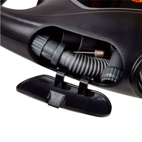 Compresor de neumáticos inalámbrico digital recargable y bomba de aire TYREinflate 6000, 0-5,5 bar, 180W, con luz LED