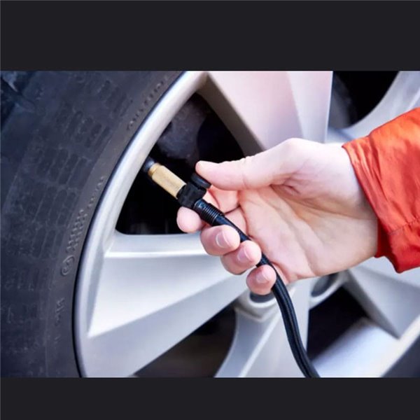 Compresor de neumáticos inalámbrico digital recargable y bomba de aire TYREinflate 6000, 0-5,5 bar, 180W, con luz LED