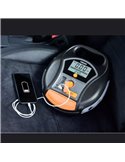 Compresor de neumáticos inalámbrico digital recargable y bomba de aire TYREinflate 6000, 0-5,5 bar, 180W, con luz LED