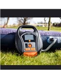 Compresor de neumáticos inalámbrico digital recargable y bomba de aire TYREinflate 6000, 0-5,5 bar, 180W, con luz LED