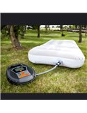 Compresor de neumáticos inalámbrico digital recargable y bomba de aire TYREinflate 6000, 0-5,5 bar, 180W, con luz LED