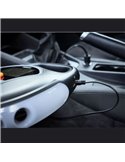 Compresor de neumáticos inalámbrico digital recargable y bomba de aire TYREinflate 6000, 0-5,5 bar, 180W, con luz LED