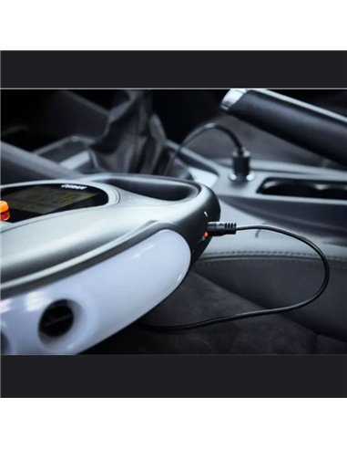 Compresor de neumáticos inalámbrico digital recargable y bomba de aire TYREinflate 6000, 0-5,5 bar, 180W, con luz LED