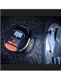 Compresor de neumáticos inalámbrico digital recargable y bomba de aire TYREinflate 6000, 0-5,5 bar, 180W, con luz LED