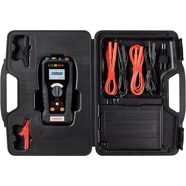 BATTERYtest PRO 600, testador automotivo multifuncional de 12 V/24 V para detecção de falhas elétricas