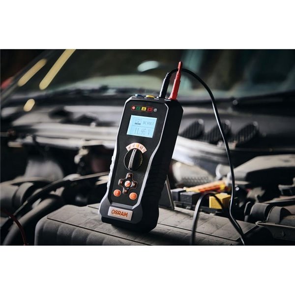 BATTERYtest PRO 600, testeur automobile multifonction 12 V/24 V pour la détection des défauts électriques