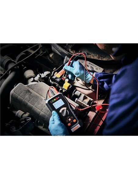 BATTERYtest PRO 600, testador automotivo multifuncional de 12 V/24 V para detecção de falhas elétricas