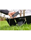 BATTERYcharge SOLAR Painel solar portátil dobrável de 20 W, carregamento USB C e USB A, IP65