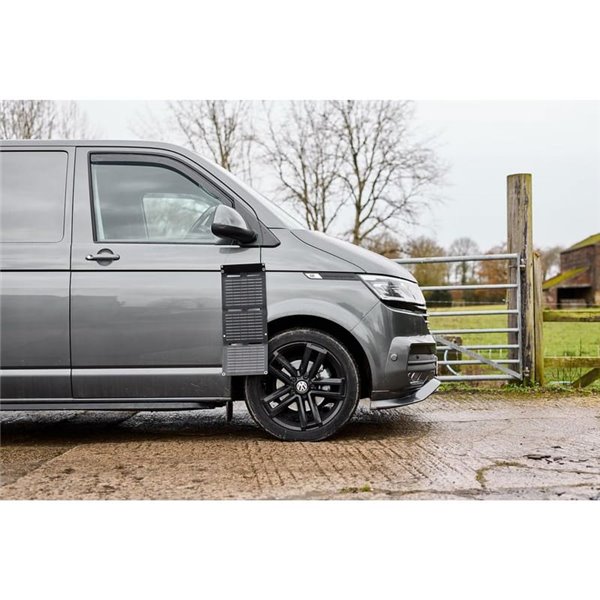 Panel solar plegable portátil BATTERYcharge SOLAR 20W, carga USB C y USB A, IP65