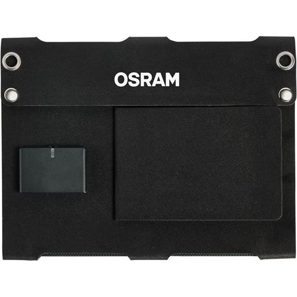 BATTERYcharge SOLAR Painel solar portátil dobrável de 20 W, carregamento USB C e USB A, IP65