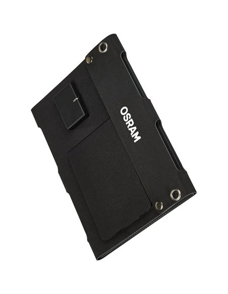 Panel solar plegable portátil BATTERYcharge SOLAR 20W, carga USB C y USB A, IP65