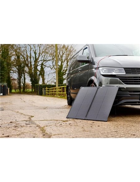 Panel solar portátil 100W IP65 con controlador 12V/10A, BATTERYcharge SOLAR 100W