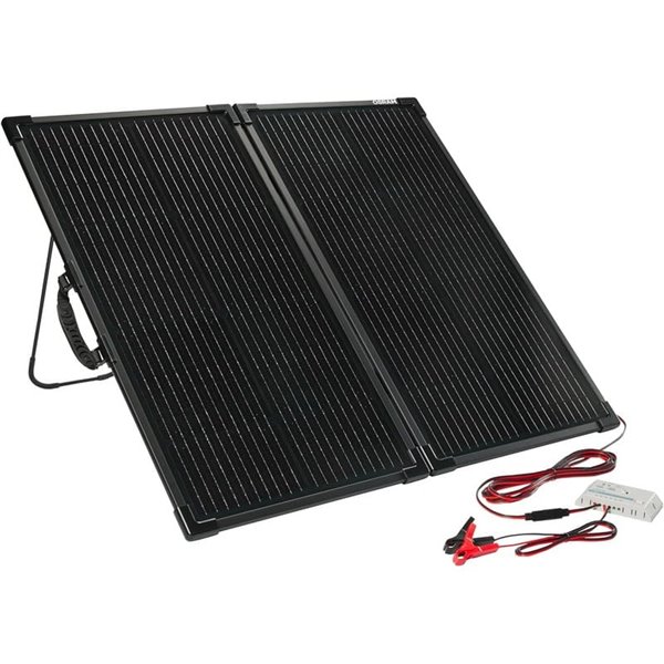 Panel solar portátil 100W IP65 con controlador 12V/10A, BATTERYcharge SOLAR 100W