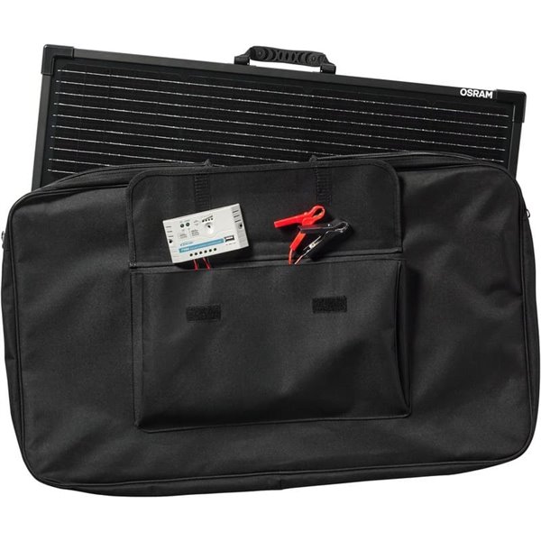 Panel solar portátil 100W IP65 con controlador 12V/10A, BATTERYcharge SOLAR 100W