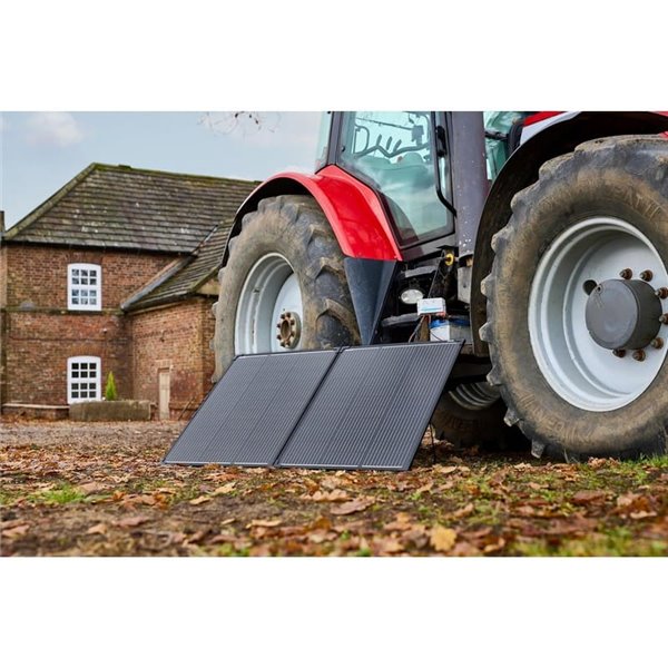 Panel solar portátil 200W IP65 con controlador, BATTERYcharge SOLAR, 12V/10A