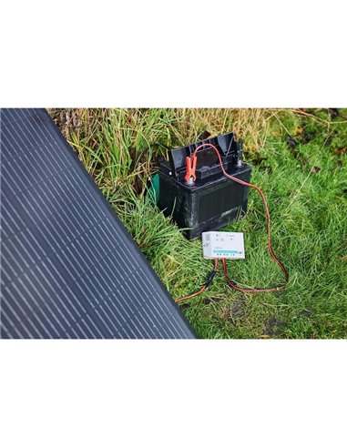 Panel solar portátil 200W IP65 con controlador, BATTERYcharge SOLAR, 12V/10A