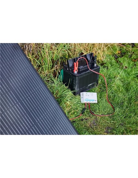 Panneau solaire portable 200 W IP65 avec contrôleur, BATTERYcharge SOLAR, 12 V/10 A