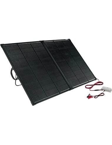 Panel solar portátil 200W IP65 con controlador, BATTERYcharge SOLAR, 12V/10A