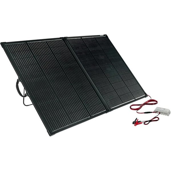 Panel solar portátil 200W IP65 con controlador, BATTERYcharge SOLAR, 12V/10A