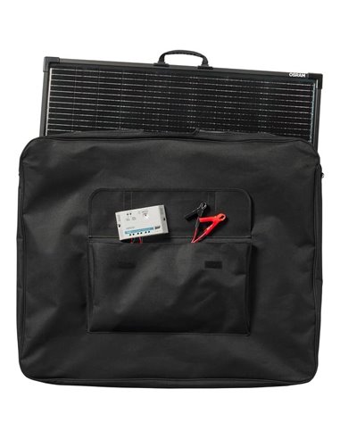 Panel solar portátil 200W IP65 con controlador, BATTERYcharge SOLAR, 12V/10A