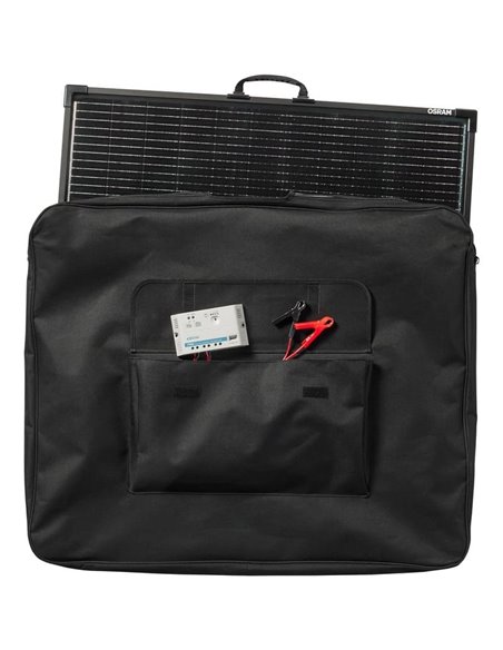 Panel solar portátil 200W IP65 con controlador, BATTERYcharge SOLAR, 12V/10A