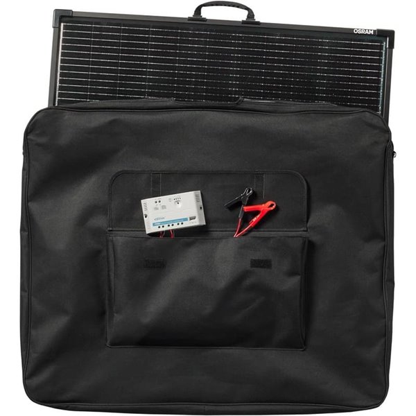 Panneau solaire portable 200 W IP65 avec contrôleur, BATTERYcharge SOLAR, 12 V/10 A