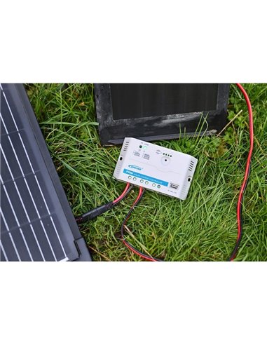 Panel solar portátil 200W IP65 con controlador, BATTERYcharge SOLAR, 12V/10A