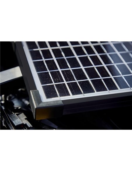 Mantenedor solar 12V 5W IP65 para batería, 0,28 A, 205×205×18 mm, BATTERYcharge SOLAR 5W